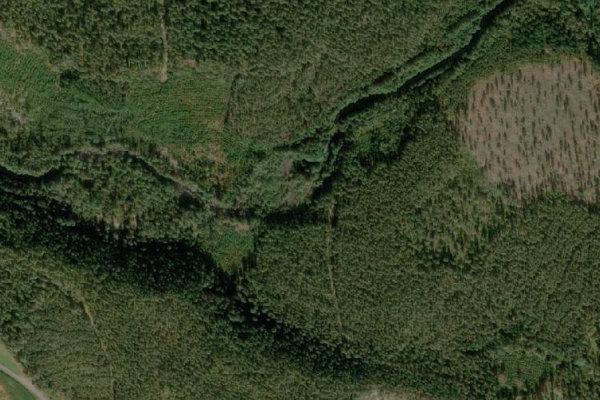 Satellitenbild der Umgebung von Skärveteån – Brobäck