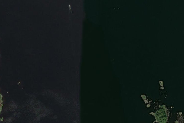 Satellitenbild der Umgebung von Allgunnen (Högsby)