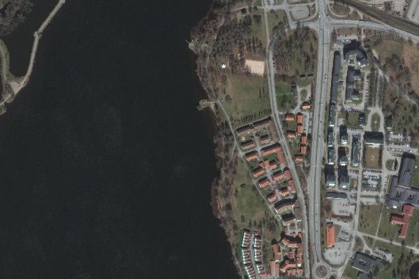 Satellitenbild der Umgebung von Växjösjön