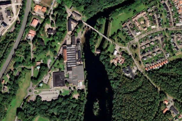 Satellitenbild der Umgebung von Nissan – Halmstad