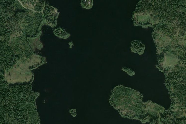 Satellitenbild der Umgebung von Skepen
