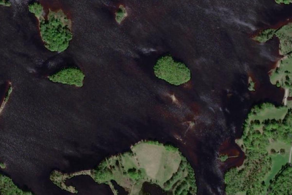 Satellitenbild der Umgebung von Lagan