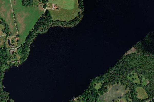Satellitenbild der Umgebung von Djupasjön