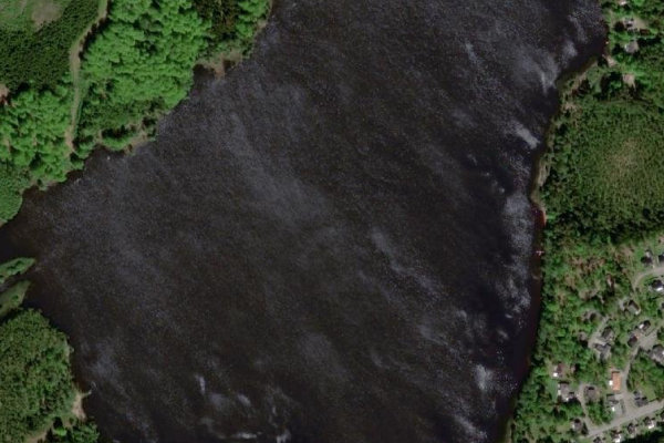 Satellitenbild der Umgebung von Oresjön