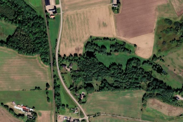 Satellitenbild der Umgebung von Vege å – Åbromölla