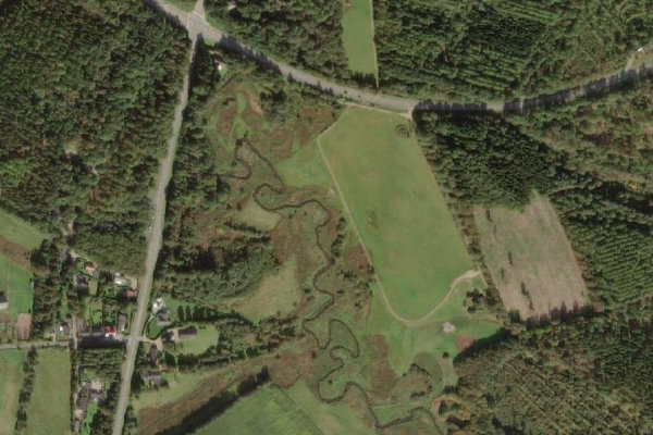 Satellitenbild der Umgebung von Vegen Å