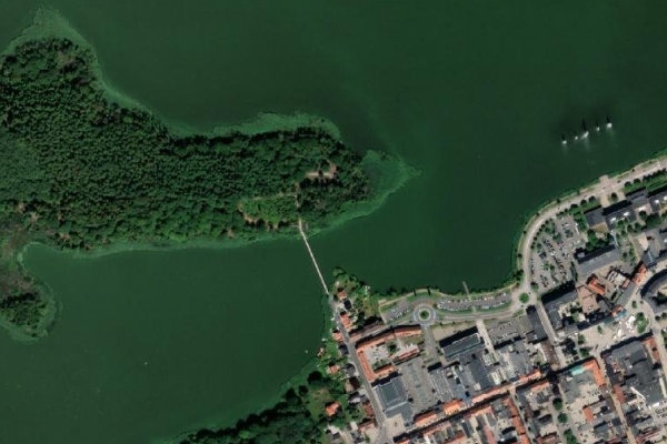 Satellitenbild der Umgebung von Silkeborg Langsø