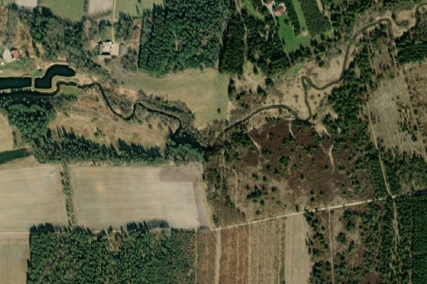 Satellitenbild der Umgebung von Holtum Å
