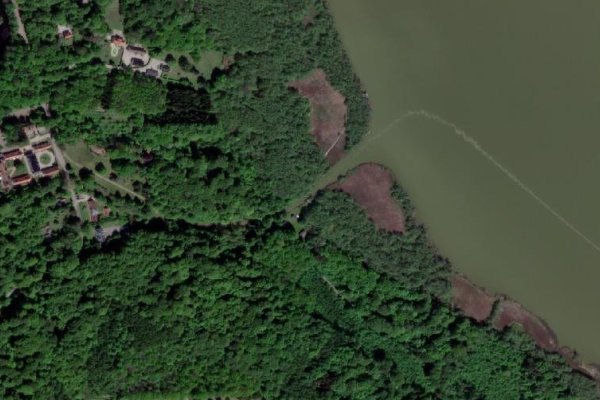 Satellitenbild der Umgebung von Arresø Kanal