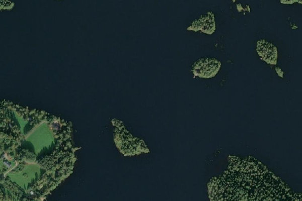Satellitenbild der Umgebung von Keihäsjärvi