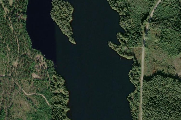 Satellitenbild der Umgebung von Kivenkänä
