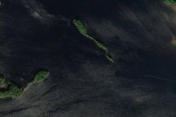 Satellitenbild der Umgebung von Vesijako