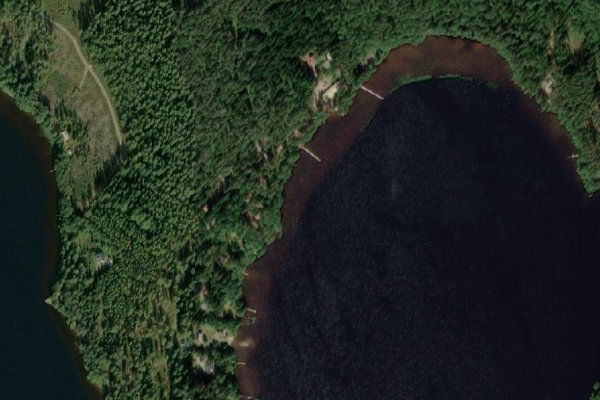Satellitenbild der Umgebung von Takajärvi