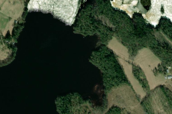 Satellitenbild der Umgebung von Hangasjärvi