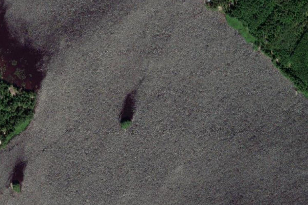 Satellitenbild der Umgebung von Väkevänjärvi