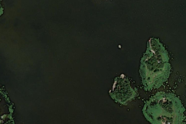 Satellitenbild der Umgebung von Ahmasvesi