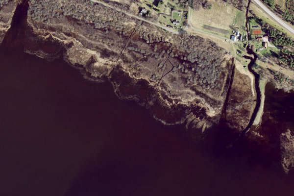 Satellitenbild der Umgebung von Võrtsjärv