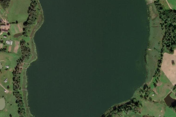 Satellitenbild der Umgebung von Sēmes ezers