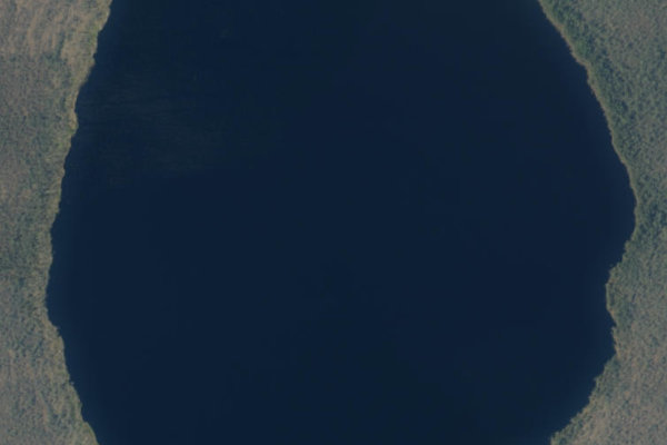 Satellitenbild der Umgebung von Kurtavas ezers