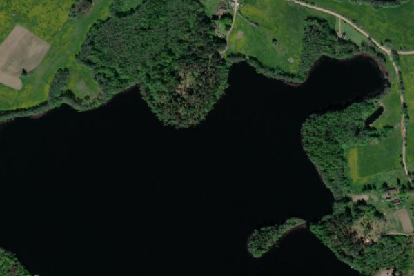 Satellitenbild der Umgebung von Eikša ezers