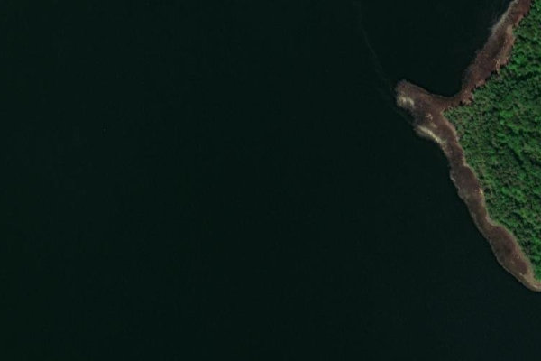Satellitenbild der Umgebung von Cirīša ezers