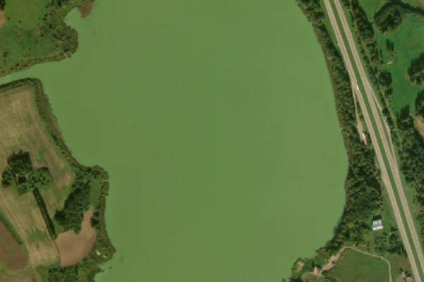 Satellitenbild der Umgebung von Koša ezers