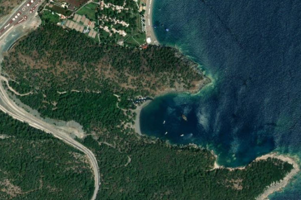 Satellitenbild der Umgebung von Alacasu