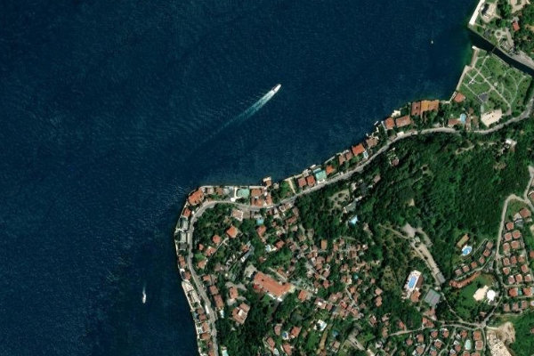 Satellitenbild der Umgebung von Kandilli