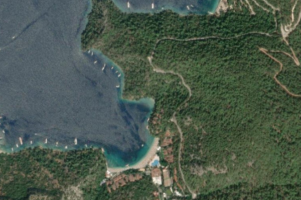 Satellitenbild der Umgebung von Silent Beach