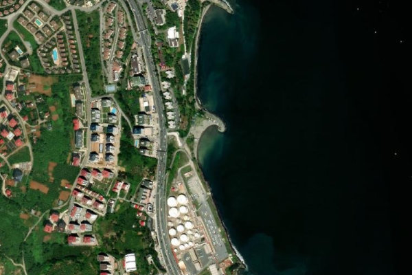 Satellitenbild der Umgebung von Absolut beach