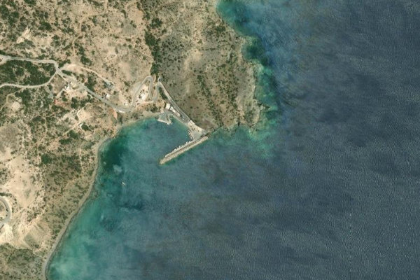 Satellitenbild der Umgebung von Karave Gavdos