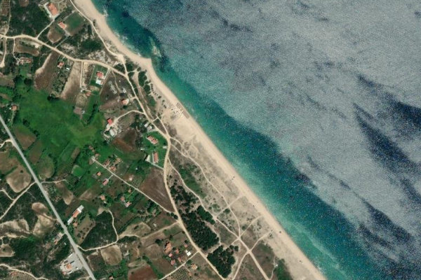 Satellitenbild der Umgebung von Plakiá Lákkos