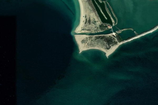 Satellitenbild der Umgebung von Ammódis Ákra