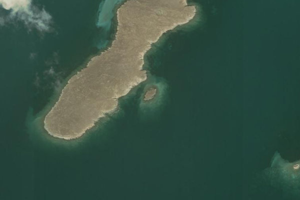 Satellitenbild der Umgebung von Middle Pass