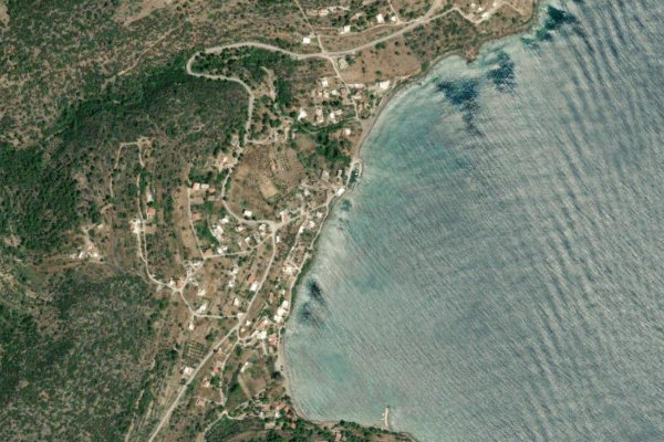 Satellitenbild der Umgebung von Pórtes
