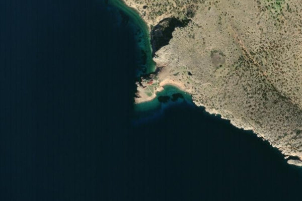 Satellitenbild der Umgebung von Ákra Makranikólas