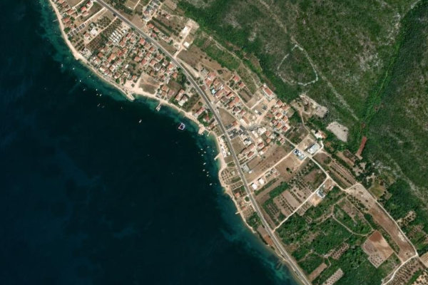 Δορυφορική εικόνα της περιοχής γύρω από Turkljača