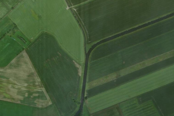 Satellite image of the area around Addinggaster Tief