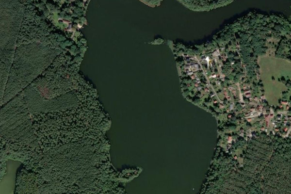 Satellite image of the area around Tornower See (Teupitz)