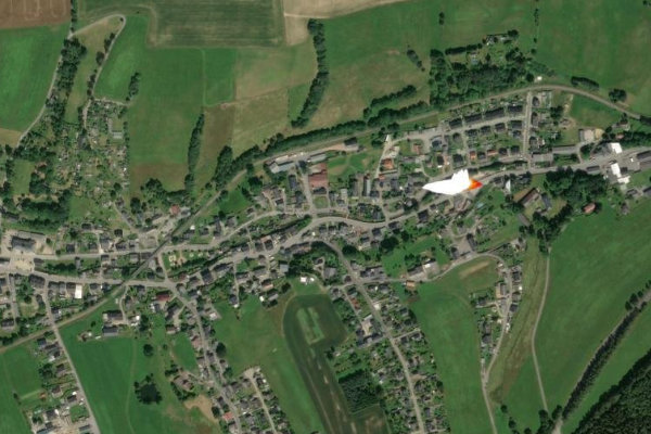 Satellite image of the area around Große Mittweida