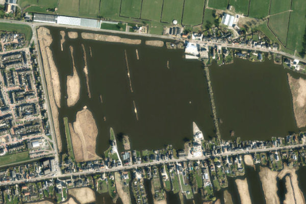 Satellite image of the area around Het Plashuis