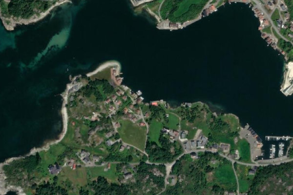 Satellite image of the area around Marren