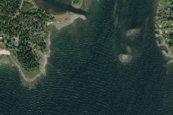 Satellite image of the area around Jonskärviken