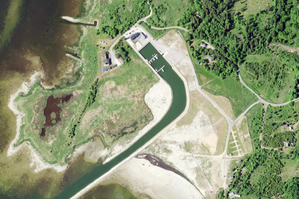 Satellite image of the area around Ujuvkai 2