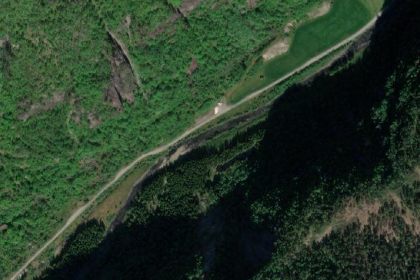 Satellite image of the area around Matreselva