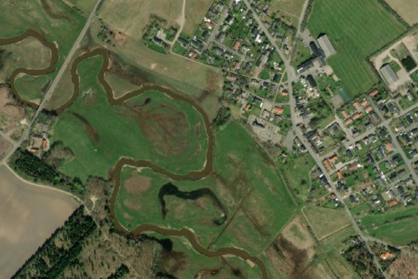 Satellite image of the area around Storå 3