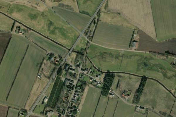 Satellite image of the area around Gels Å