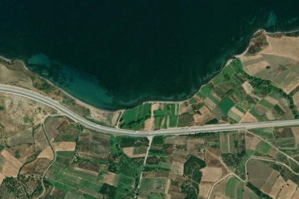 Satellite image of the area around Alpagut Deresi