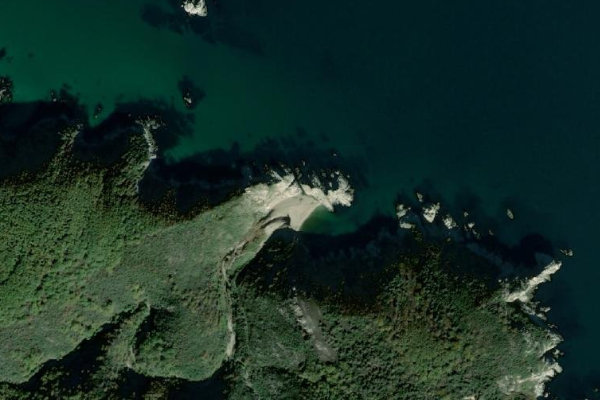 Satellite image of the area around Aynalı Dere