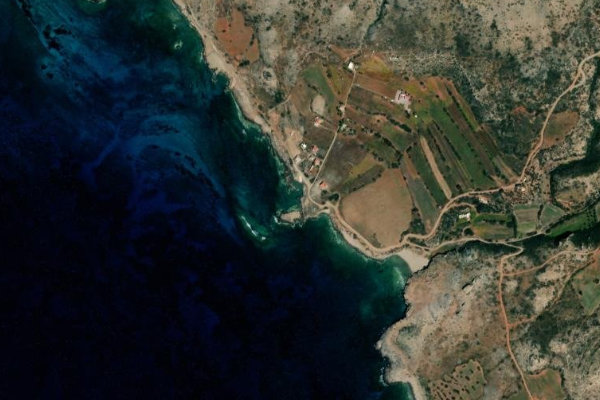 Satellite image of the area around Tsoumala